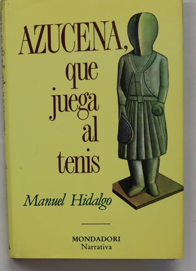 Azucena, que juega al tenis