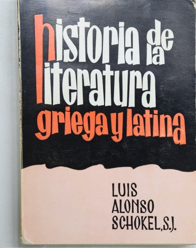 Historia de la Literatura griega y latina