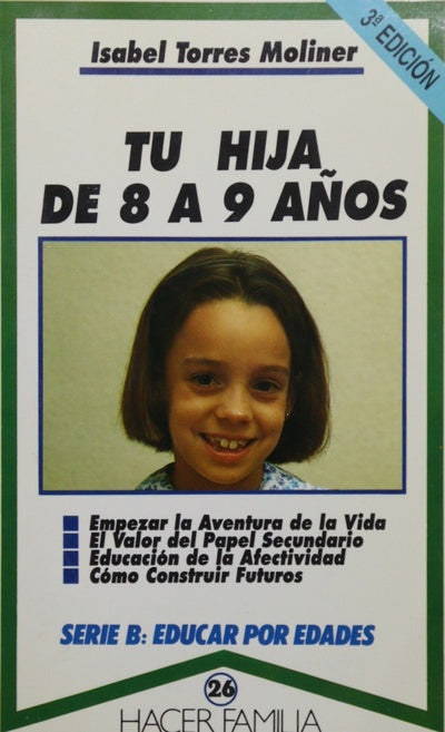 Tu hija de 8 a 9 años