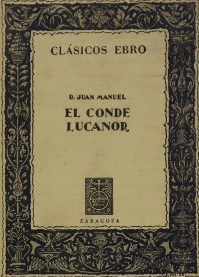 El conde Lucanor