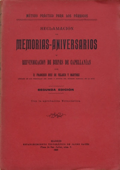Reclamación de Memorias-Aniversarios