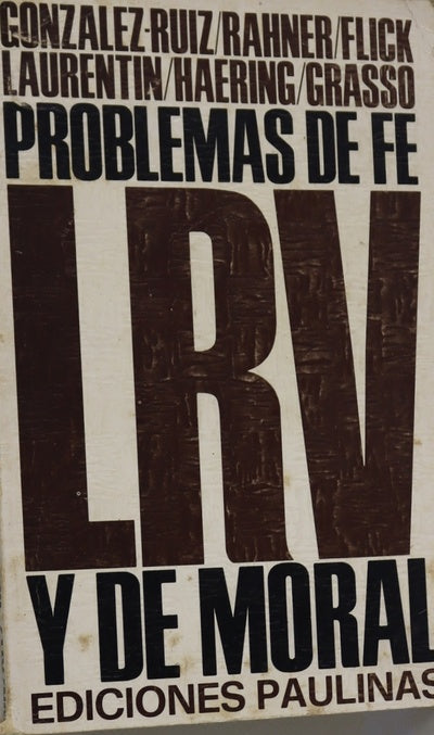 Problemas de fe y de moral