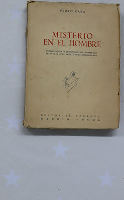 Misterio en el hombre