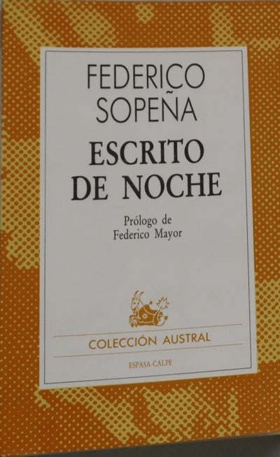 Escrito de noche