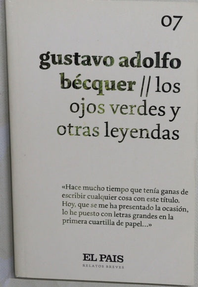 Los ojos verdes y otras leyendas