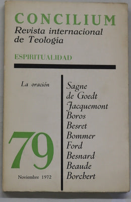 Concilium revista internacional de teología (v. LXXIX)