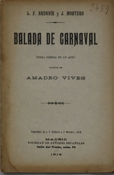 Balada de carnaval