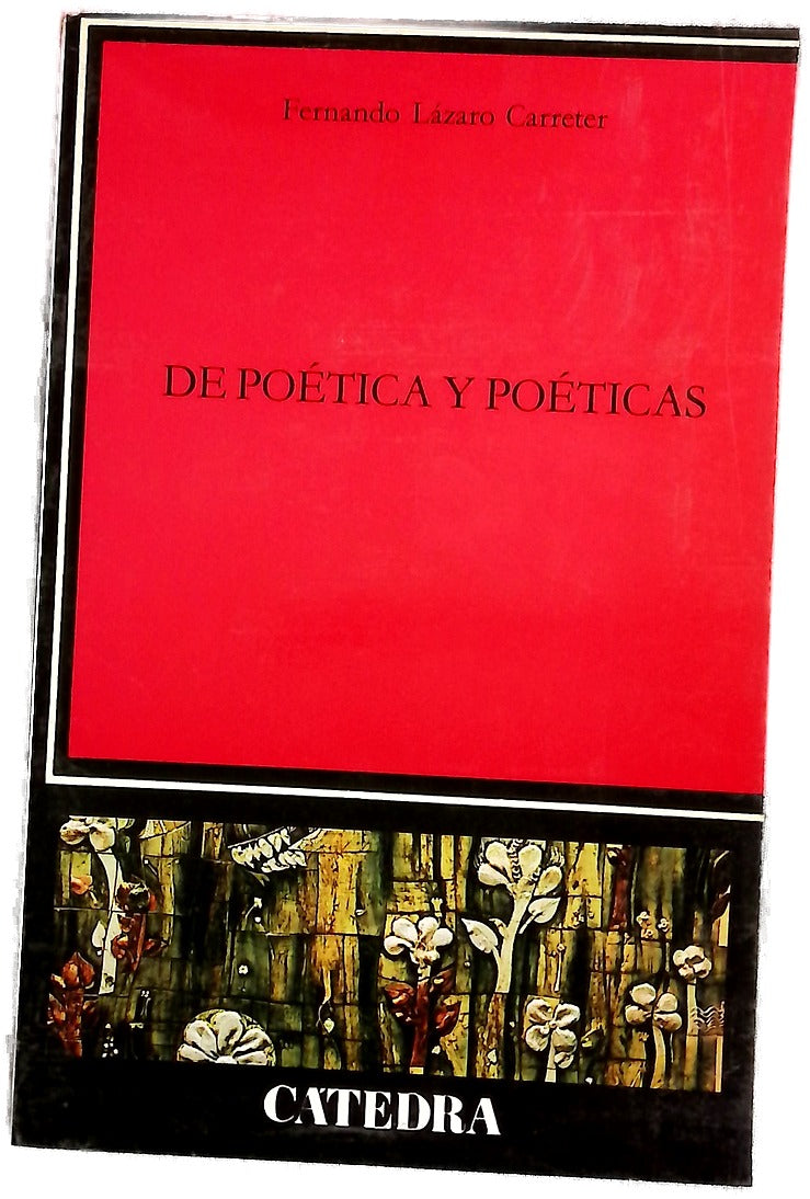 De poética y poéticas