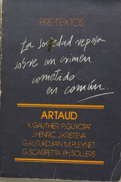 Artaud [coloquio]