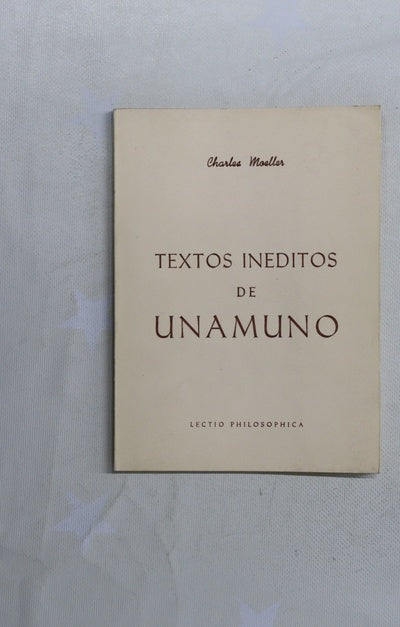 Textos ineditos de Unamuno