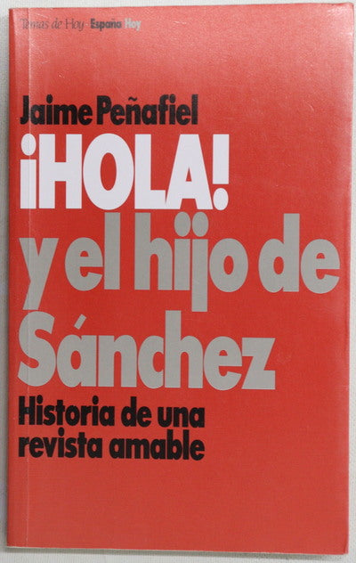 ¡Hola! y el hijo de Sánchez