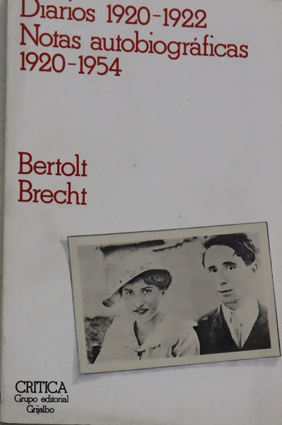 Diarios 1920-1922. Notas autobiográficas 1920-1954