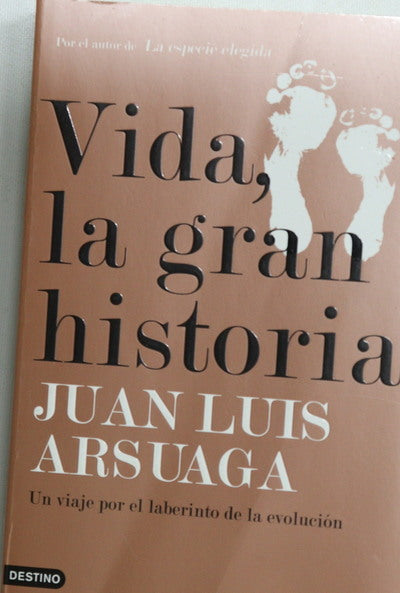 Vida, la gran historia :  Un viaje por el laberinto de la evolución