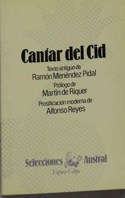 Cantar del Cid
