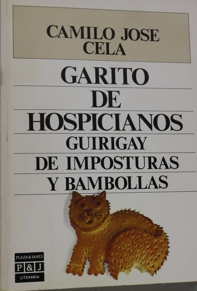 Garito de hospicianos guirigay de imposturas y bambollas