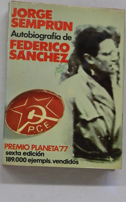 Autobiografía de Federico Sánchez : novela