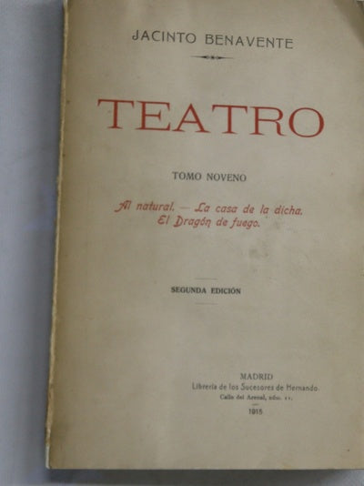 Teatro ( t. 9 )