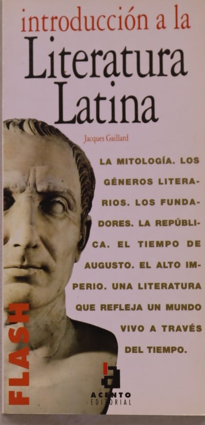 Introducción a la literatura latina (desde los orígenes hasta Apuleyo)