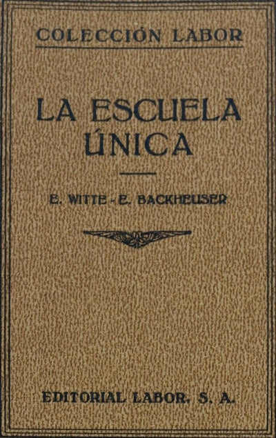 La escuela única