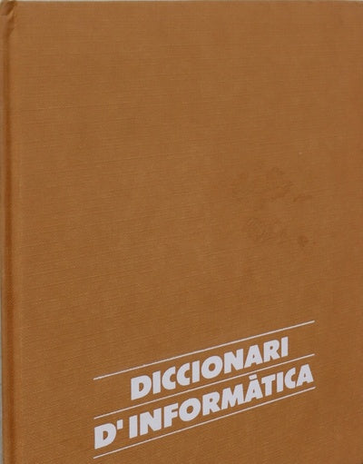 Diccionari d'informàtica