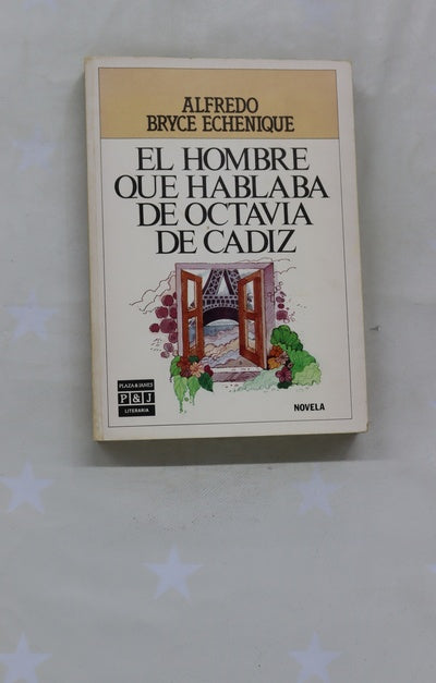 El hombre que hablaba de Octavia de Cádiz cuaderno de navegación en un sillón Voltaire