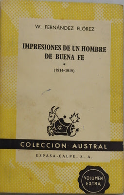 Impresiones de un hombre de buena fe (v. I) 1914-1919