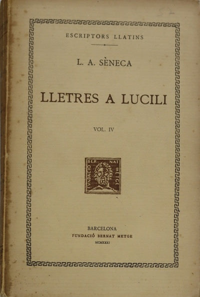 Lletres a Lucili (v. IV)