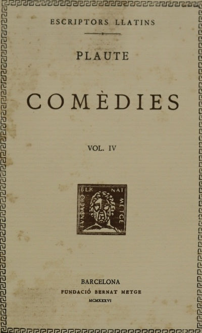 Comedies (v. IV)