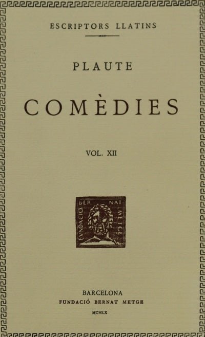 Comedies (v. XII)