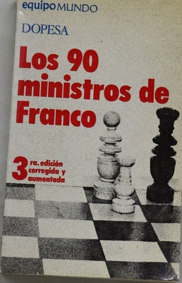 Los 90 ministros de Franco