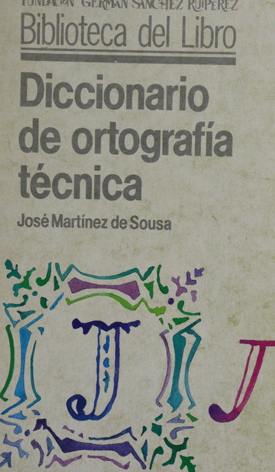 Diccionario de ortografía técnica