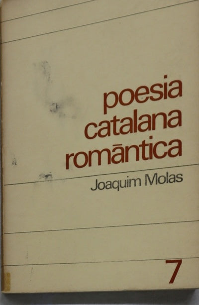 Poesia catalana romàntica