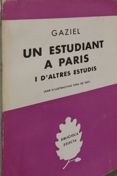 Un estudiant a Paris i d&