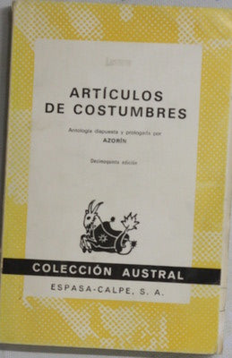 Artículos de costumbres