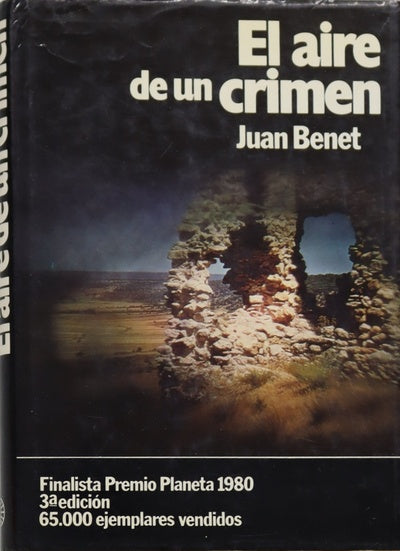 El aire de un crimen novela