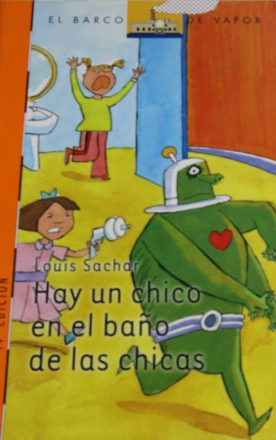 ¡Hay un chico en el baño de las chicas!