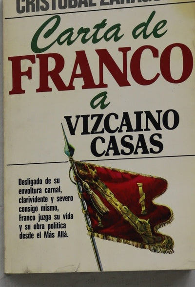 Carta de Franco a Vizcaíno Casas