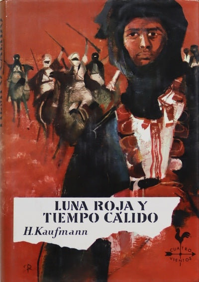 Luna roja y tiempo cálido