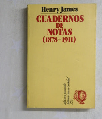 Cuadernos de notas (1878-1911)