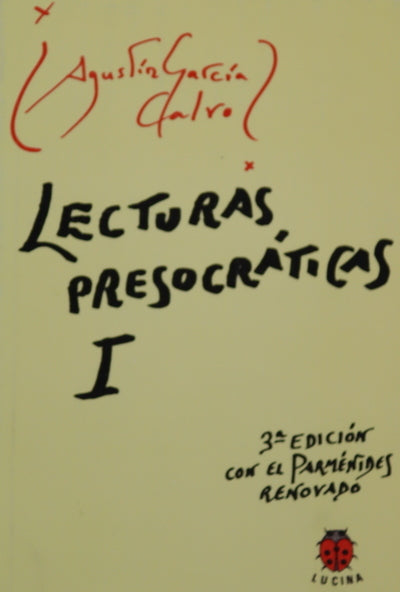 Lecturas presocráticas I