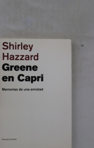 Greene en Capri memorias de una amistad