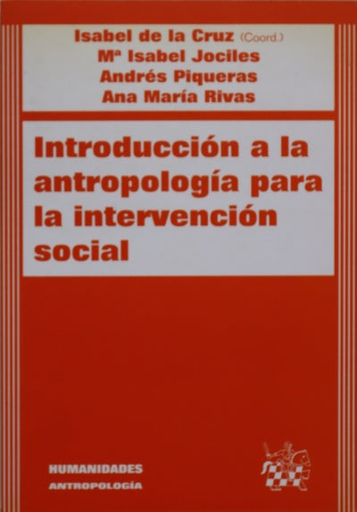 Introducción a la antropología para la intervención social