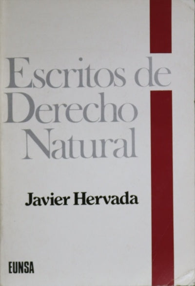 Escritos de derecho natural