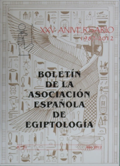 Boletín de la Asociación de egiptología, número 21
