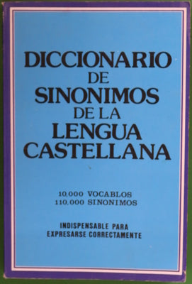 Diccionario de sinónimos de la lengua castellana