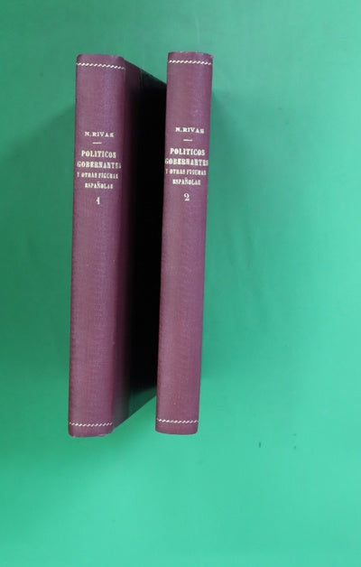 Políticos, gobernantes y otras figuras españolas páginas de mi archivo y apuntes para mis memorias