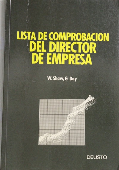 Lista de comprobación del director de empresa