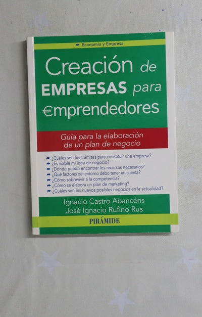Creación de empresas para emprendedores
