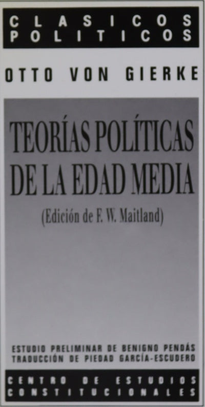 Teorías políticas de la edad media