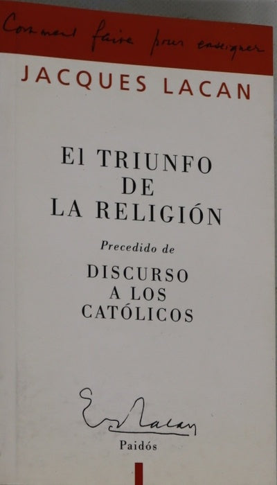 El triunfo de la religión